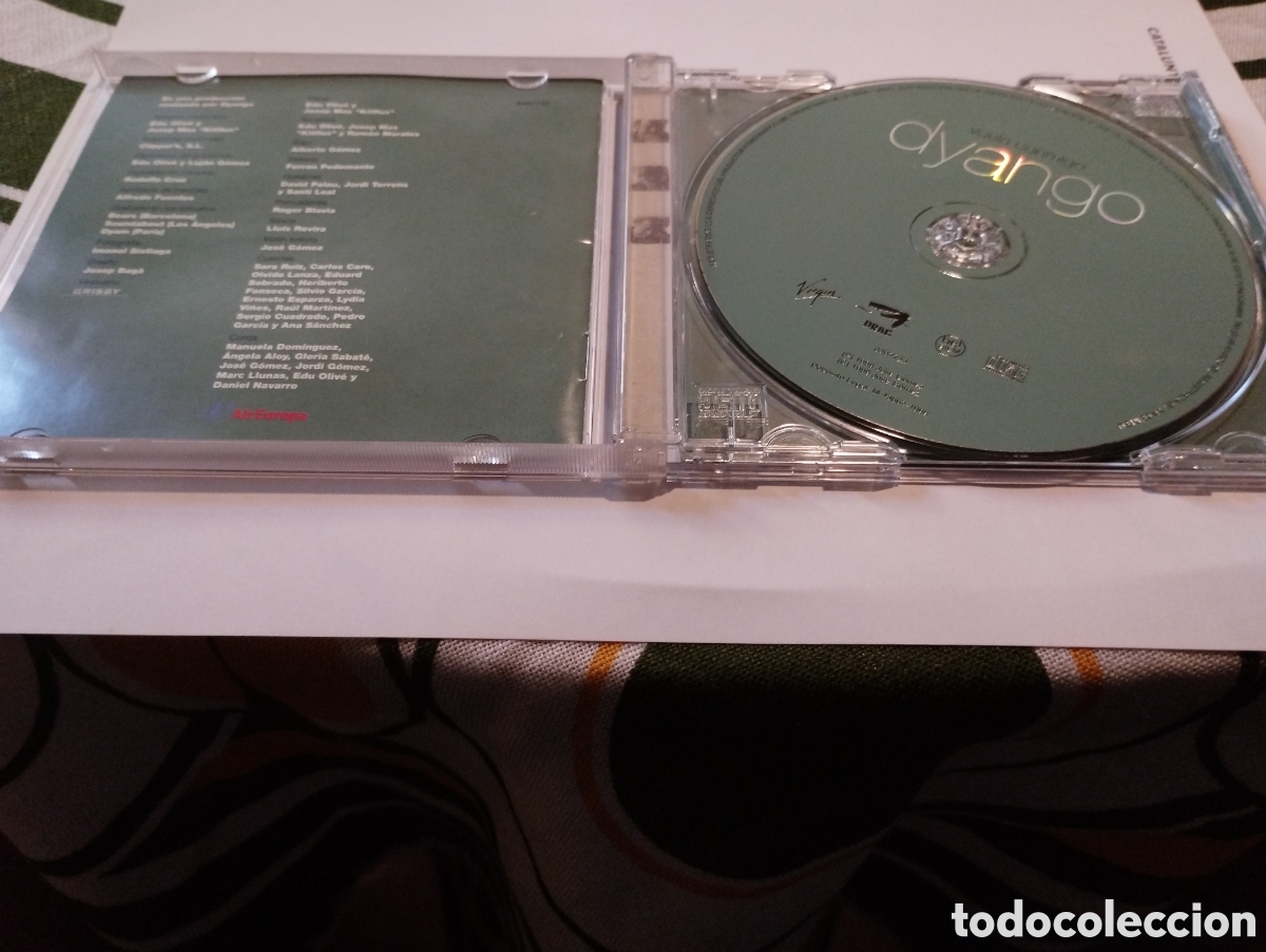 CDs de m&uacute;sica: CD con aut&oacute;grafo de Dyango Vuela con migo - Foto 3