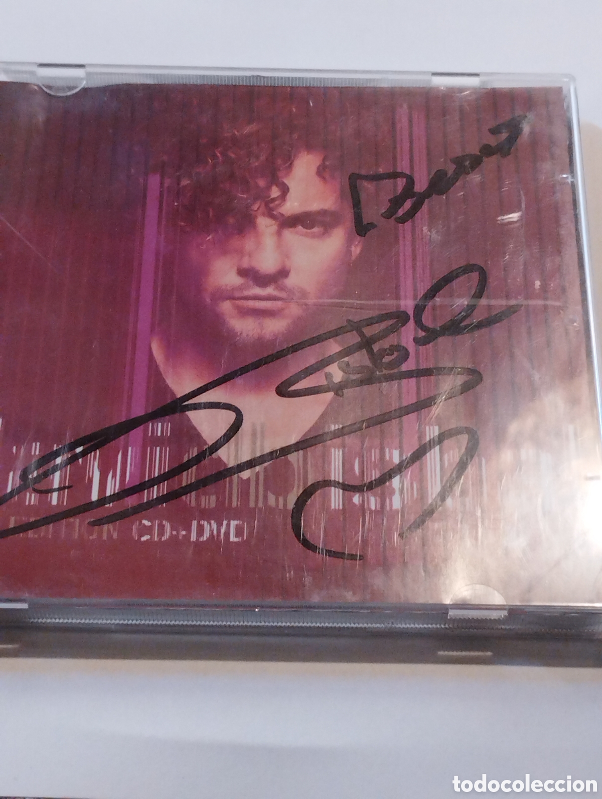CDs de m&uacute;sica: CD con aut&oacute;grafo de David Bisbal T&uacute; yYo - Foto 2