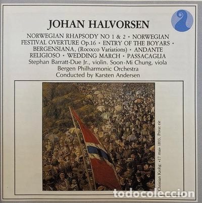 CDs de m&uacute;sica: Johan Halvorsen: Norsk Rapsodi- 0028905001328