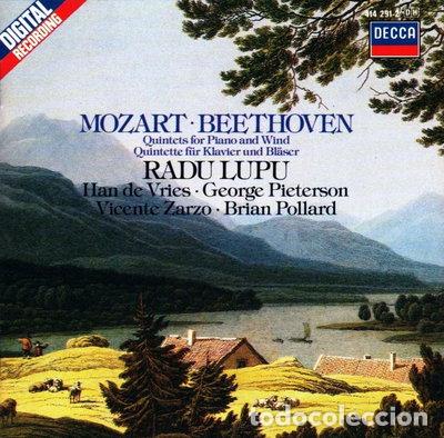 CDs de m&uacute;sica: Mozart / Beethoven: Quintets for Piano and Wind- 0028941429124