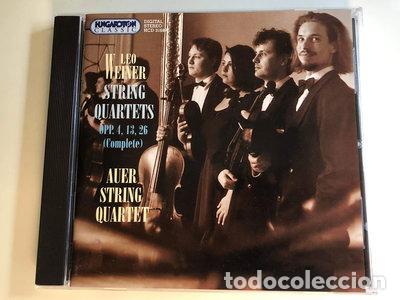 CDs de m&uacute;sica: Le&oacute; Weiner: String Quartets Opp. 4, 13, 26- 5991813168726