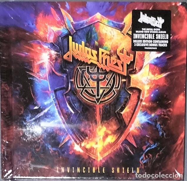 CDs de m&uacute;sica: Judas Priest - Invincible Shield - CD Sony 2024. Nuevo, precintado.