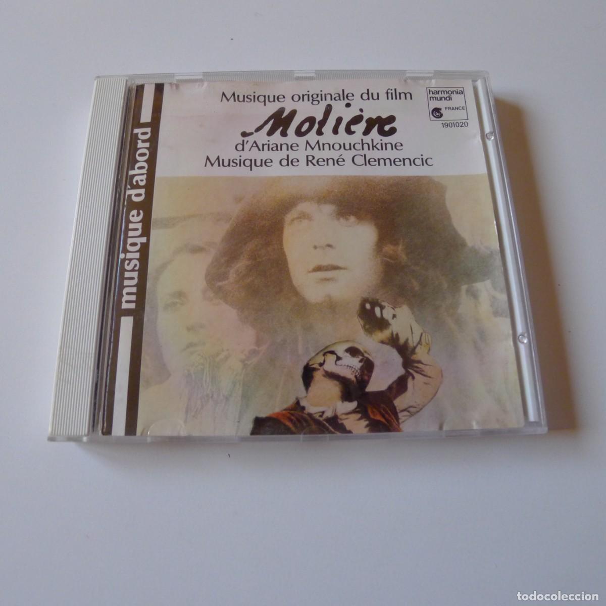 CDs de m&uacute;sica: Ren&eacute; Clemencic &ndash; Moli&egrave;re (Musique originale du film d'Ariane Mnouchkine) CD BSO