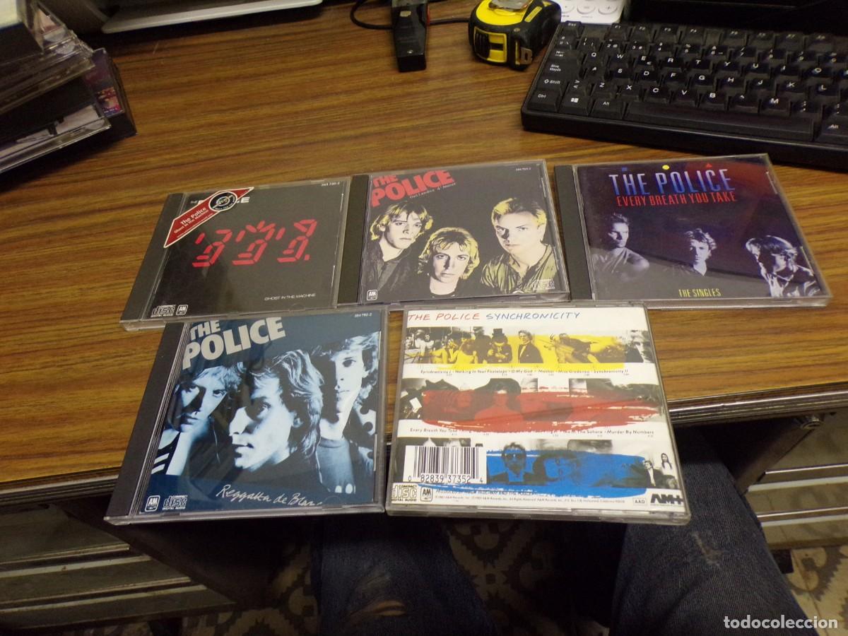 CDs de m&uacute;sica: 5 cd the police en muy buen estado