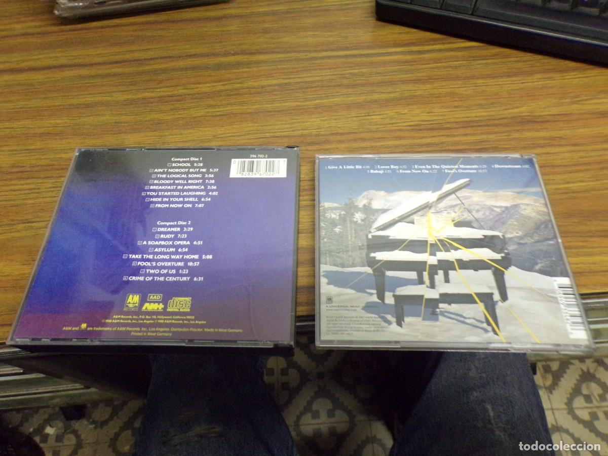 CDs de m&uacute;sica: cd supertramp paris doble con librito y even - Foto 2