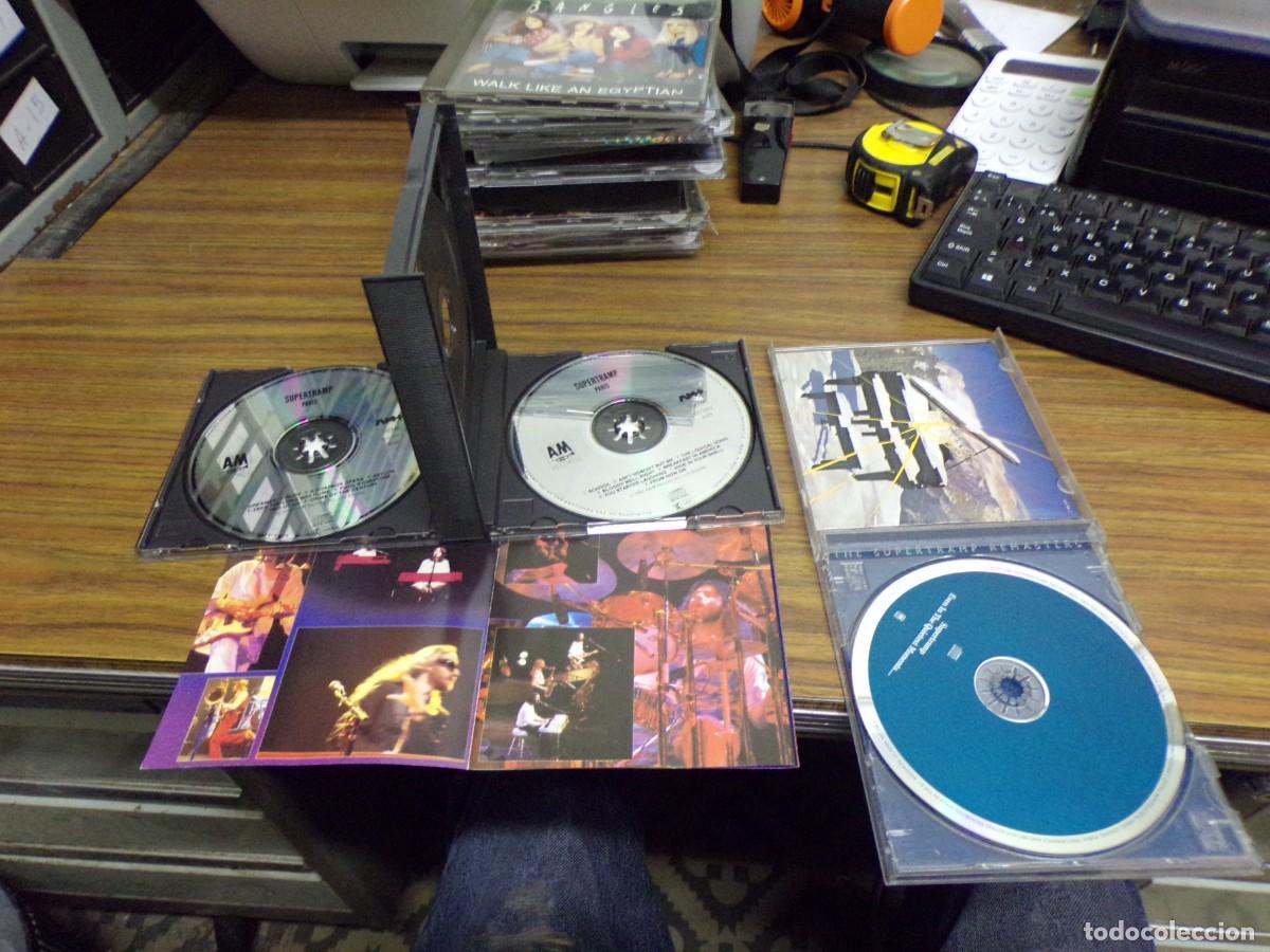 CDs de m&uacute;sica: cd supertramp paris doble con librito y even - Foto 3
