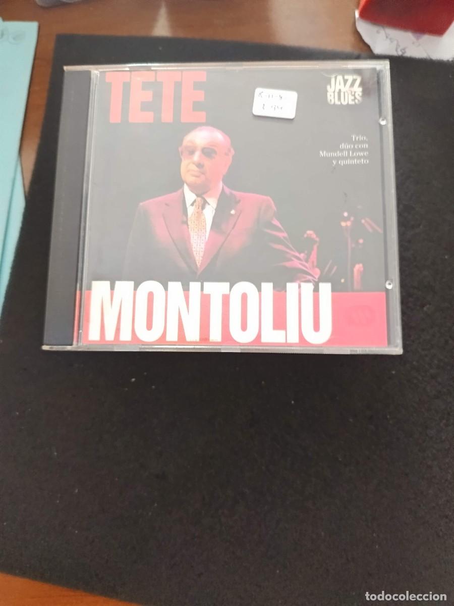 CDs de m&uacute;sica: TETE MONTOLIU. JAZZ & BLUES.