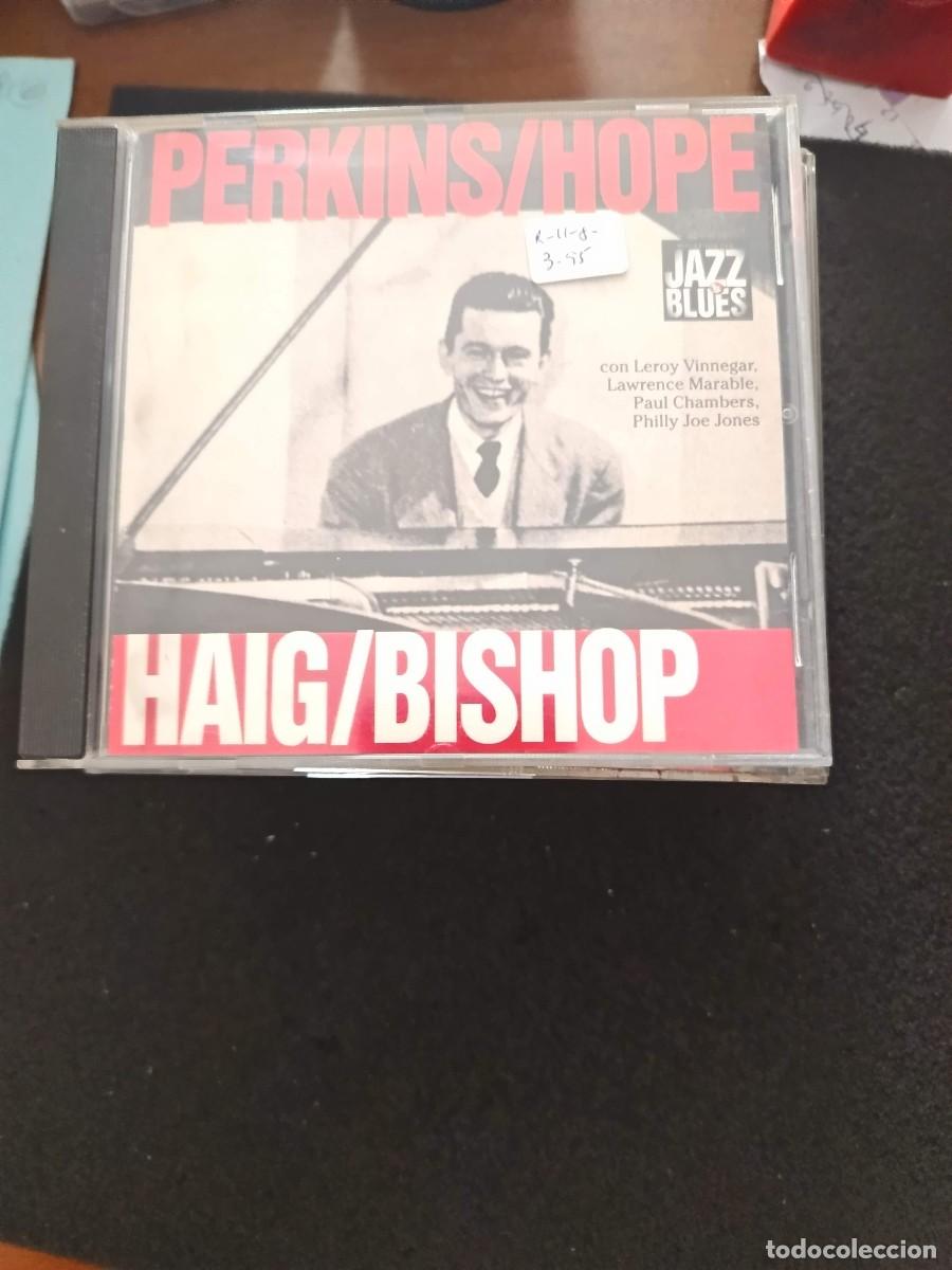 CDs de m&uacute;sica: PERKINS / HOPE / HAIG / BISHOP. JAZZ & BLUES.