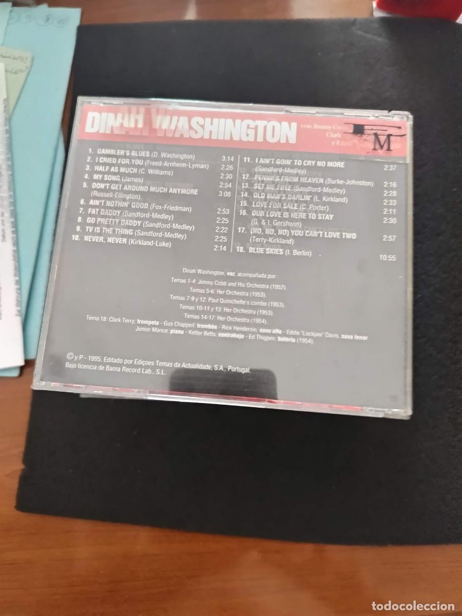 CDs de m&uacute;sica: DINAH WASHINGTON. JAZZ & BLUES. - Foto 2