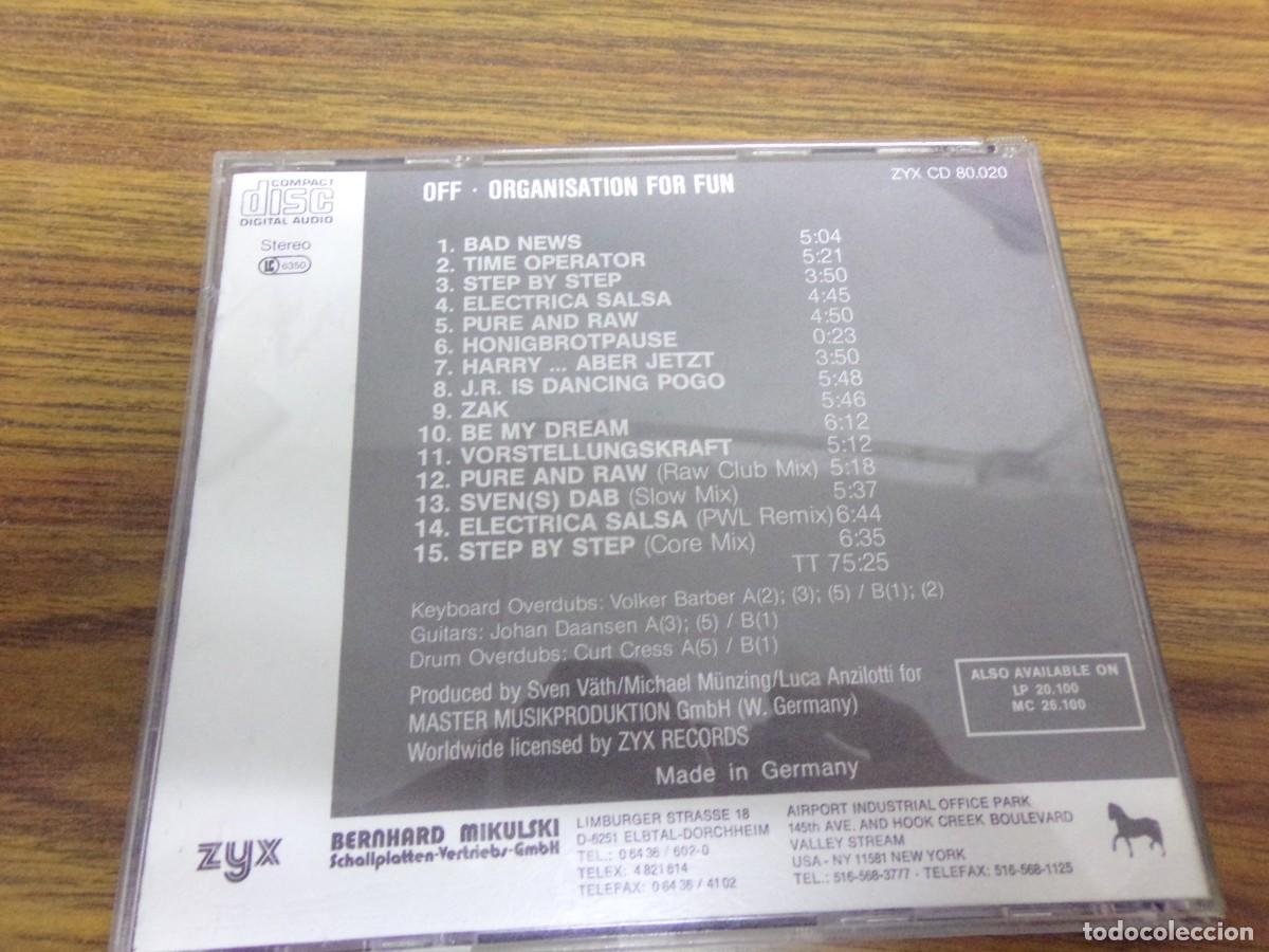 CDs de m&uacute;sica: cd organisation for fun buen estado - Foto 2