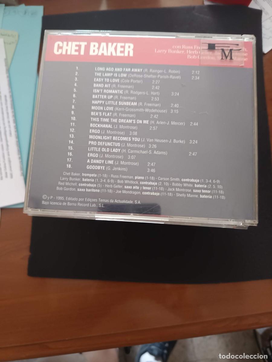 CDs de m&uacute;sica: CHET BAKER. JAZZ & BLUES. - Foto 2