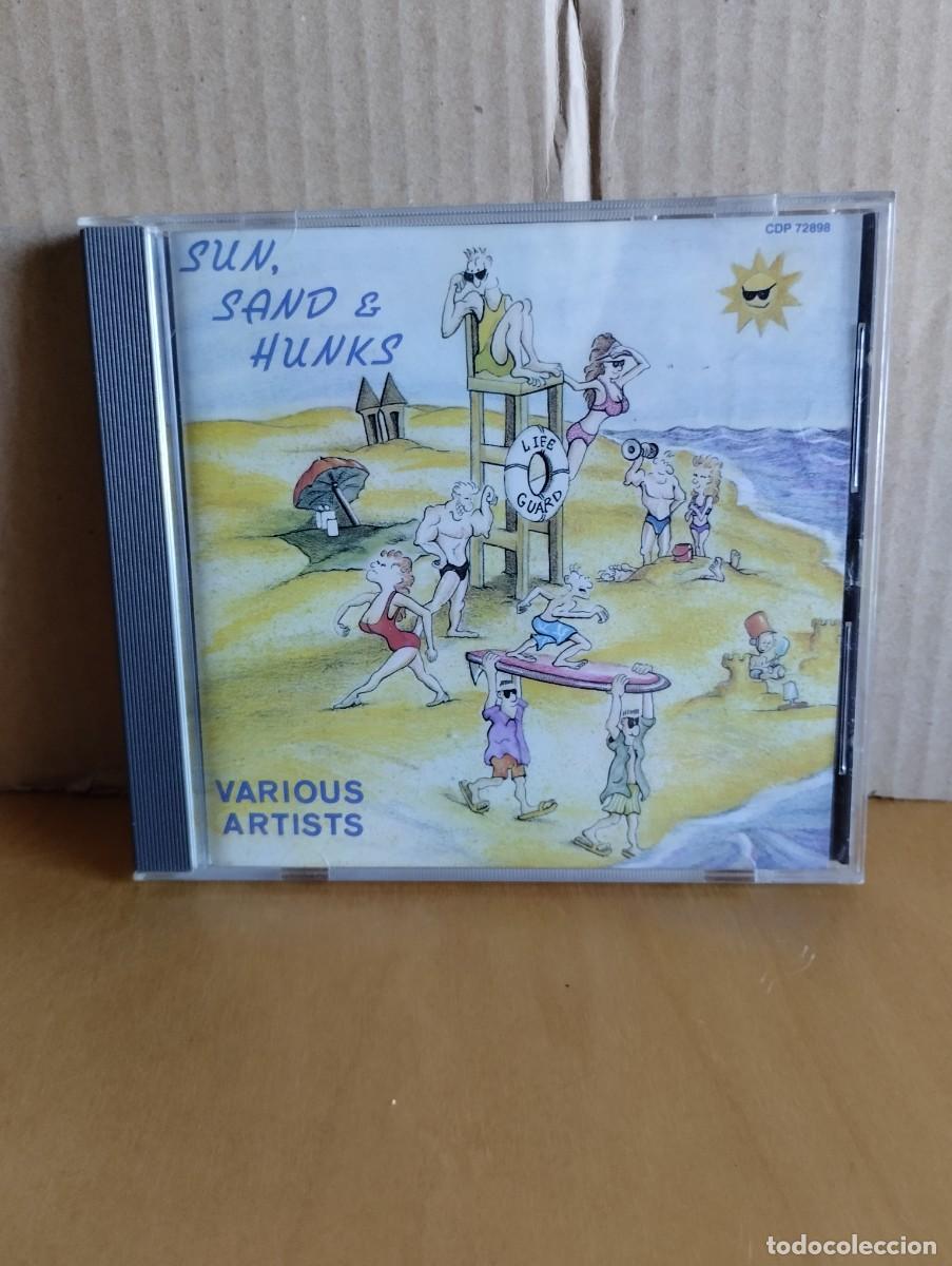 CDs de m&uacute;sica: SUN ,SAND & HUNKS ---BEACH BOYS,JAN & DEAN,MARKETTS,ROUTERS,FROGMEN.....