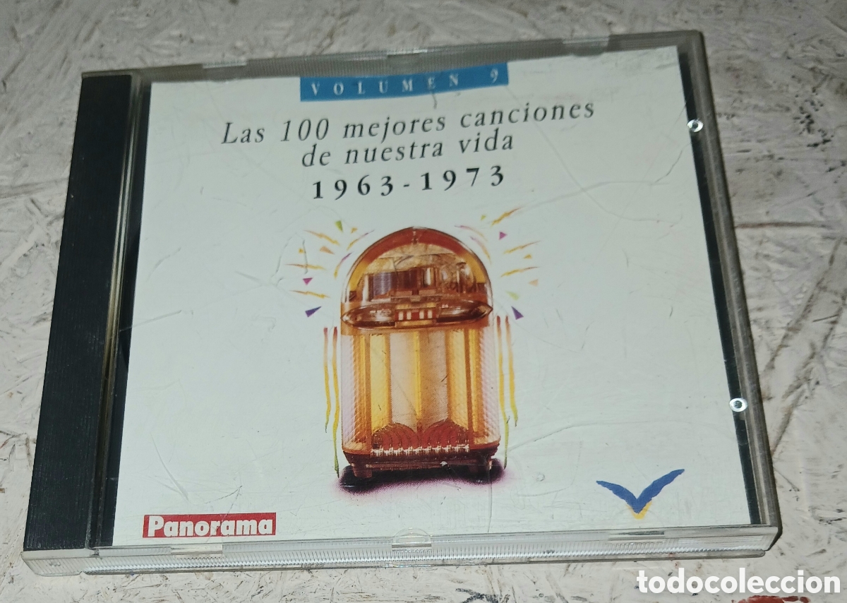 CDs de m&uacute;sica: CD Las 100 Mejores Canciones de Nuestra Vida 1963-1973 Vol. 9 - Divucsa Panorama (1993)