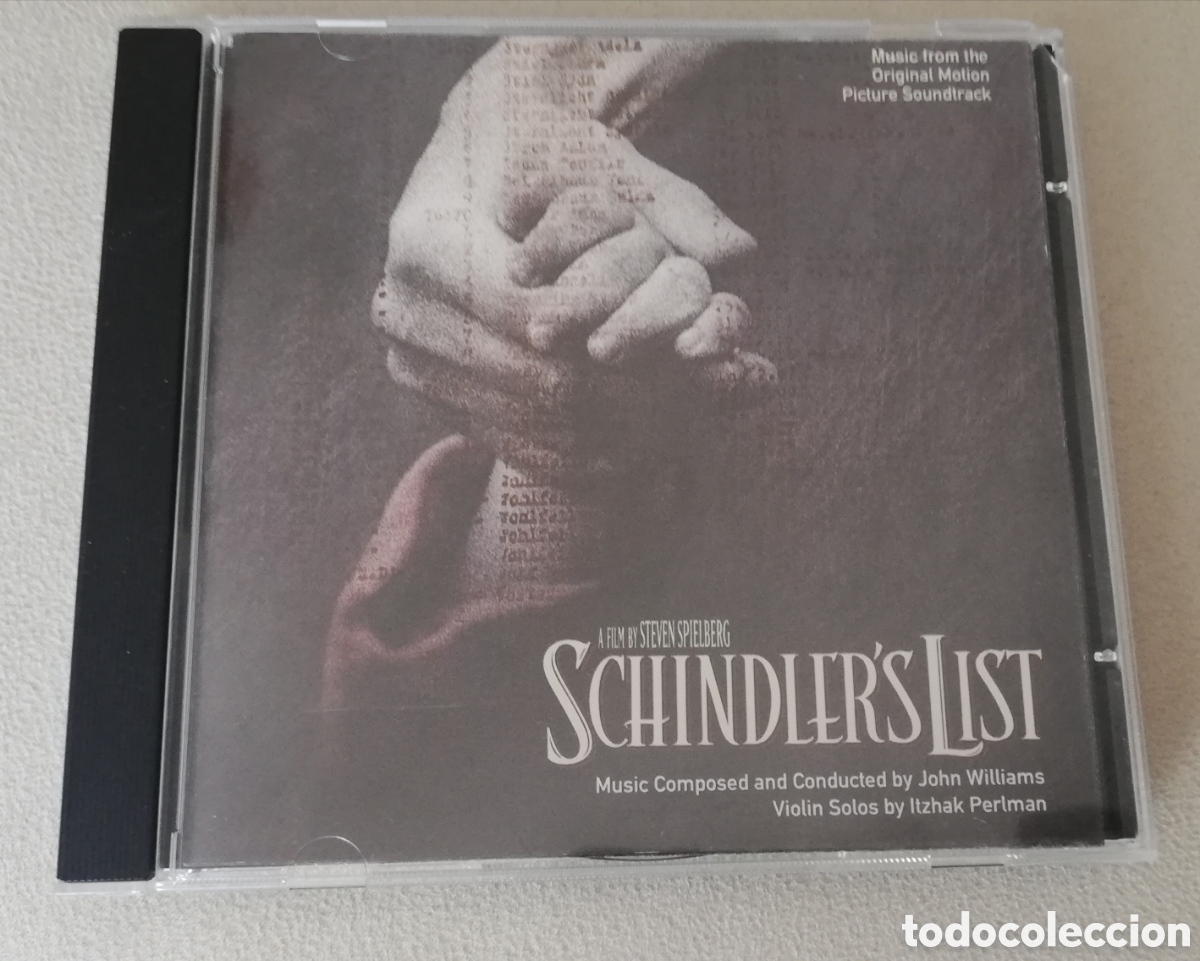 CDs de m&uacute;sica: Schindler's List BSO John Williams