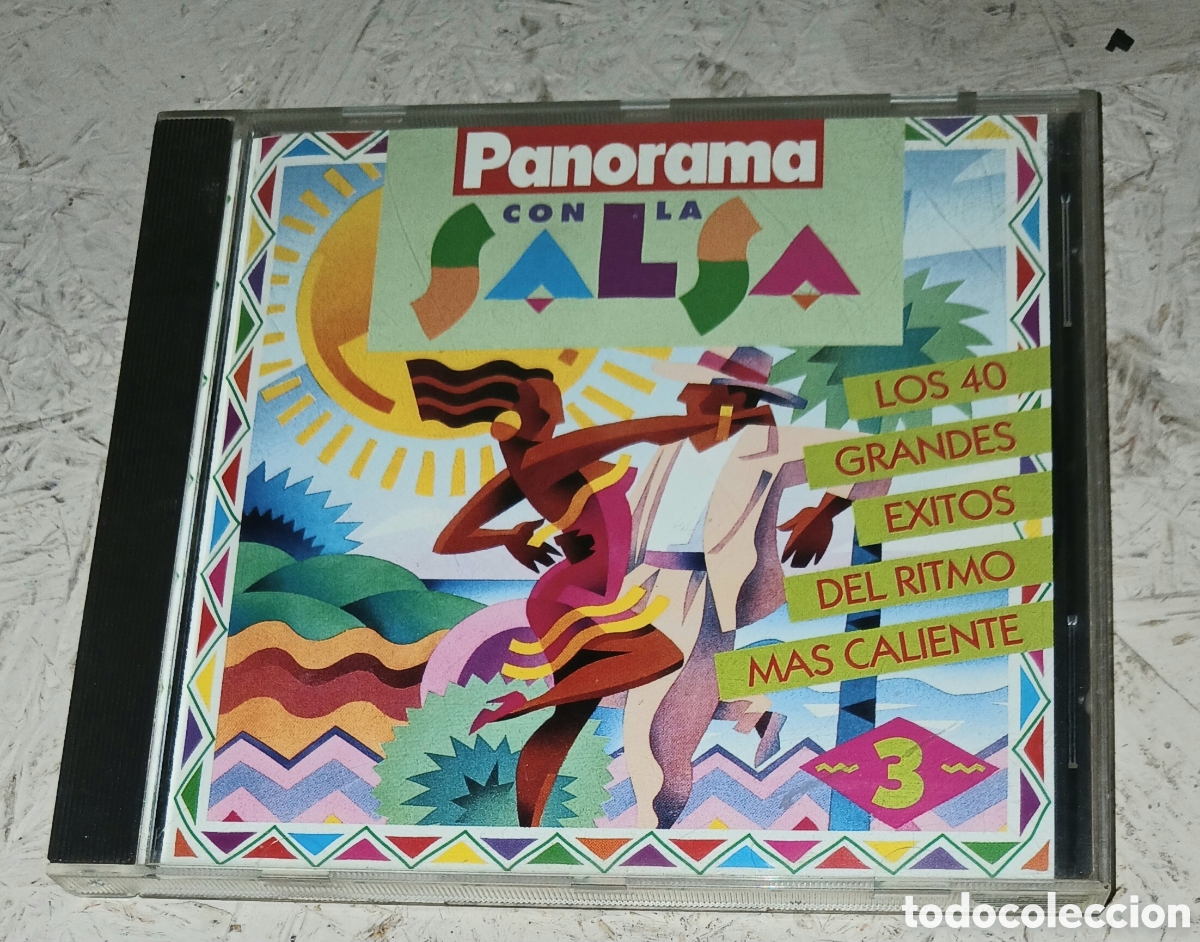 CDs de m&uacute;sica: ​CD Panorama con la Salsa Vol. 3 - Rub&eacute;n Blades, Fania All Stars, Celia Cruz (1993)