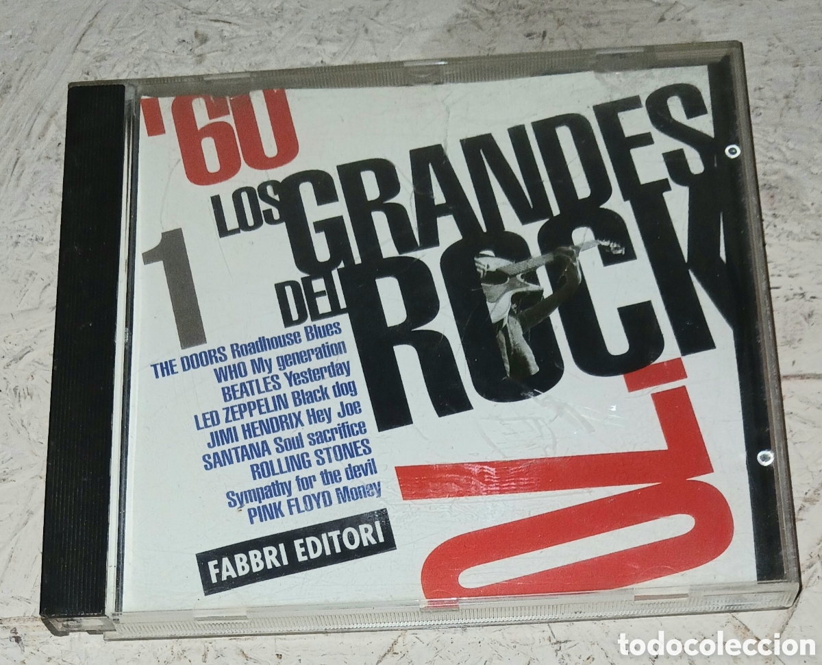 CDs de m&uacute;sica: CD Los Grandes del Rock Vol. 1 &rdquo;Rock Legends I&rdquo; - Fabbri Editori / Ediciones Orbis (1993)