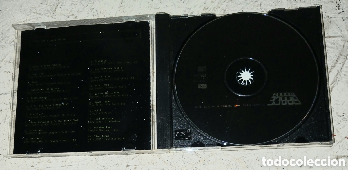 CDs de m&uacute;sica: CD Space Moods - 20 Classic Sci-Fi Themes - The Outer Limits (1998) - Foto 2
