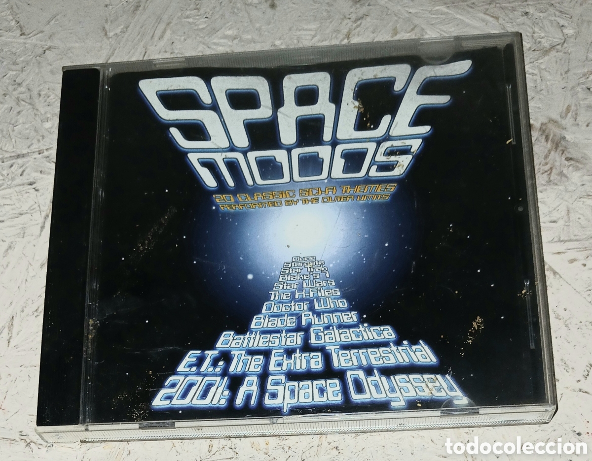 CDs de m&uacute;sica: CD Space Moods - 20 Classic Sci-Fi Themes - The Outer Limits (1998) - Foto 1
