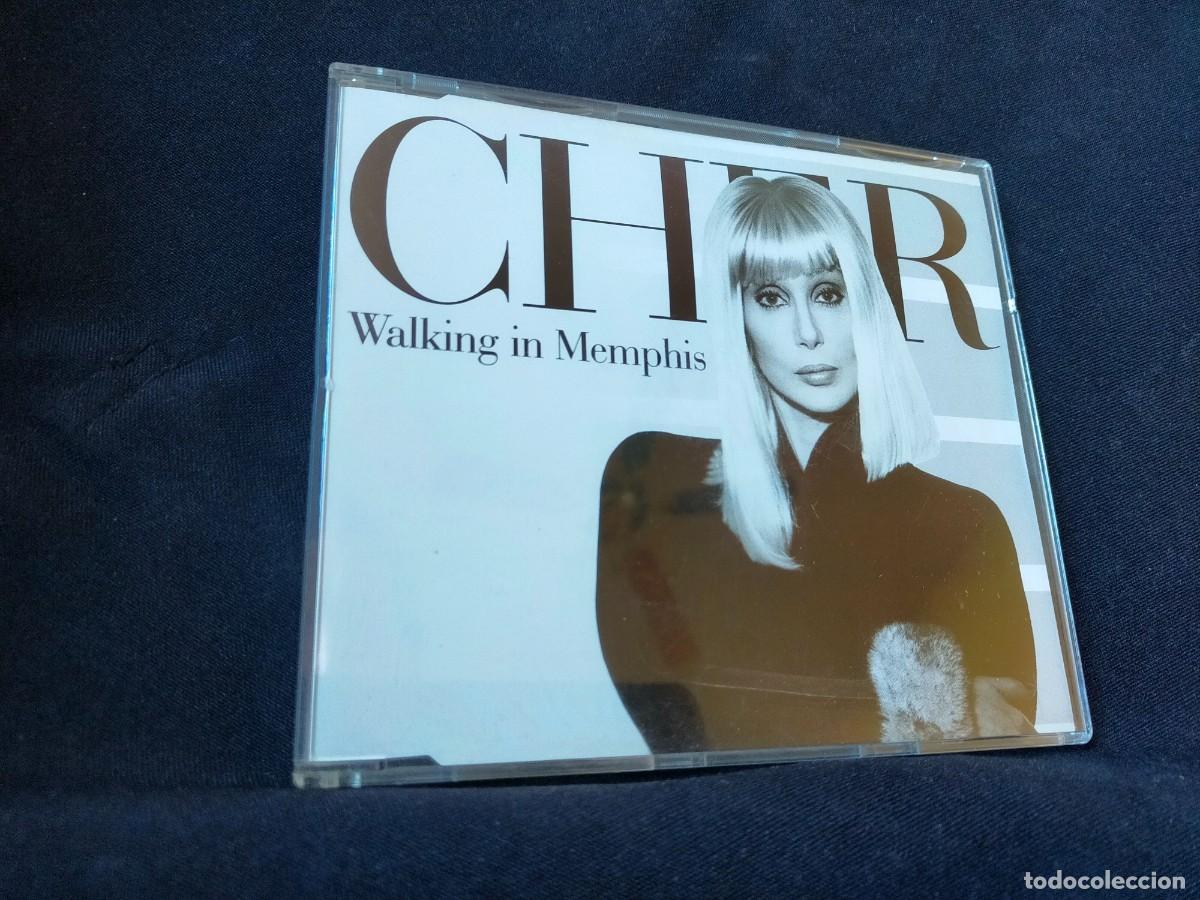 CDs de m&uacute;sica: CHER. WALKING IN MEMPHIS. 1995. SINGLE. WEA. 3 TEMAS.