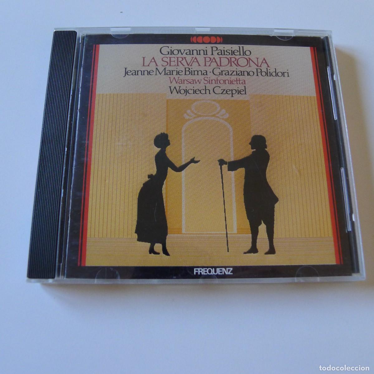 CDs de m&uacute;sica: Giovanni Paisiello, Jeanne Marie Bima, Graziano Polidori, Warsaw Sinfonietta, &ndash; La Serva Padrona CD