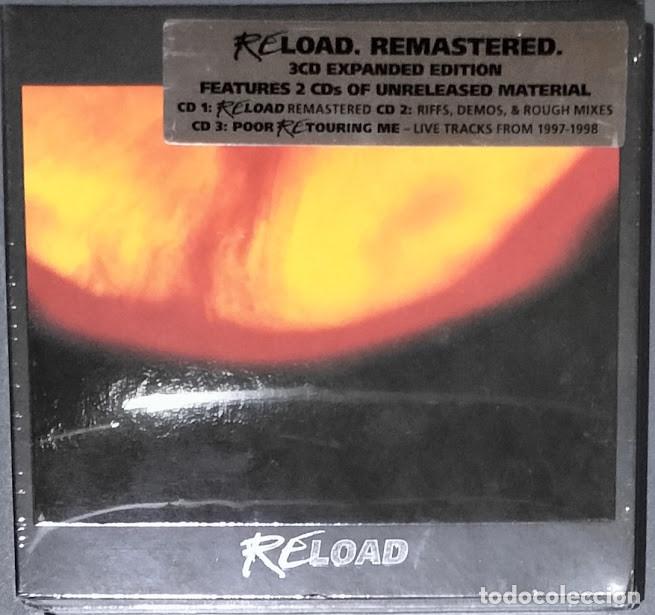 CDs de m&uacute;sica: Metallica - Reload - 3CD Mercury 2026. Nuevo, precintado.