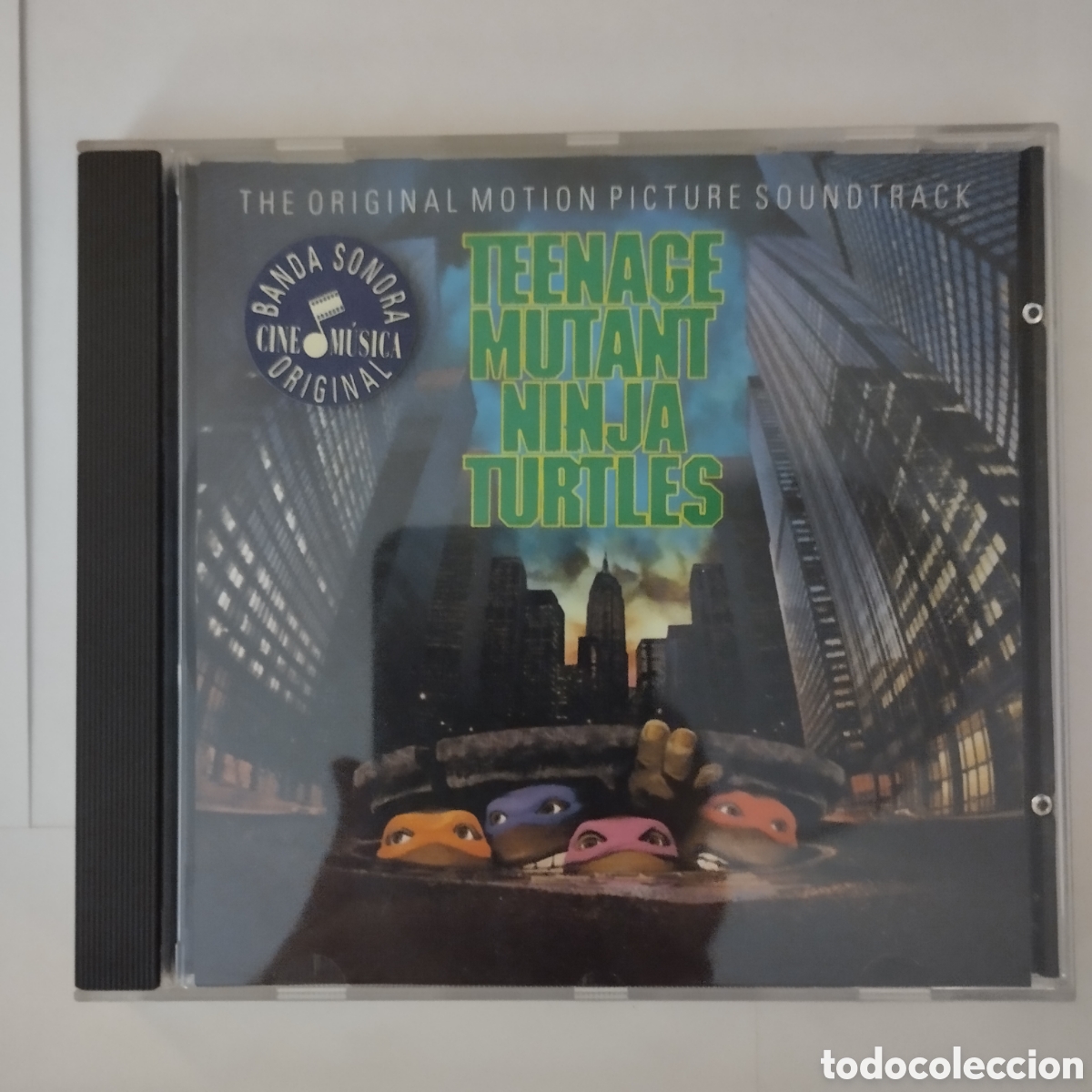CDs de m&uacute;sica: CD BSO Las Tortugas Ninjas Mutantes - Recopilatorio.