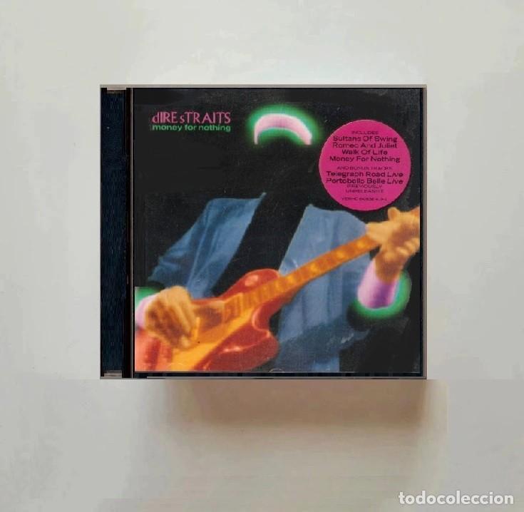 CDs de m&uacute;sica: DIRE STRAITS. MONEY FOR NOTHING. RECOPILATORIO. CD.