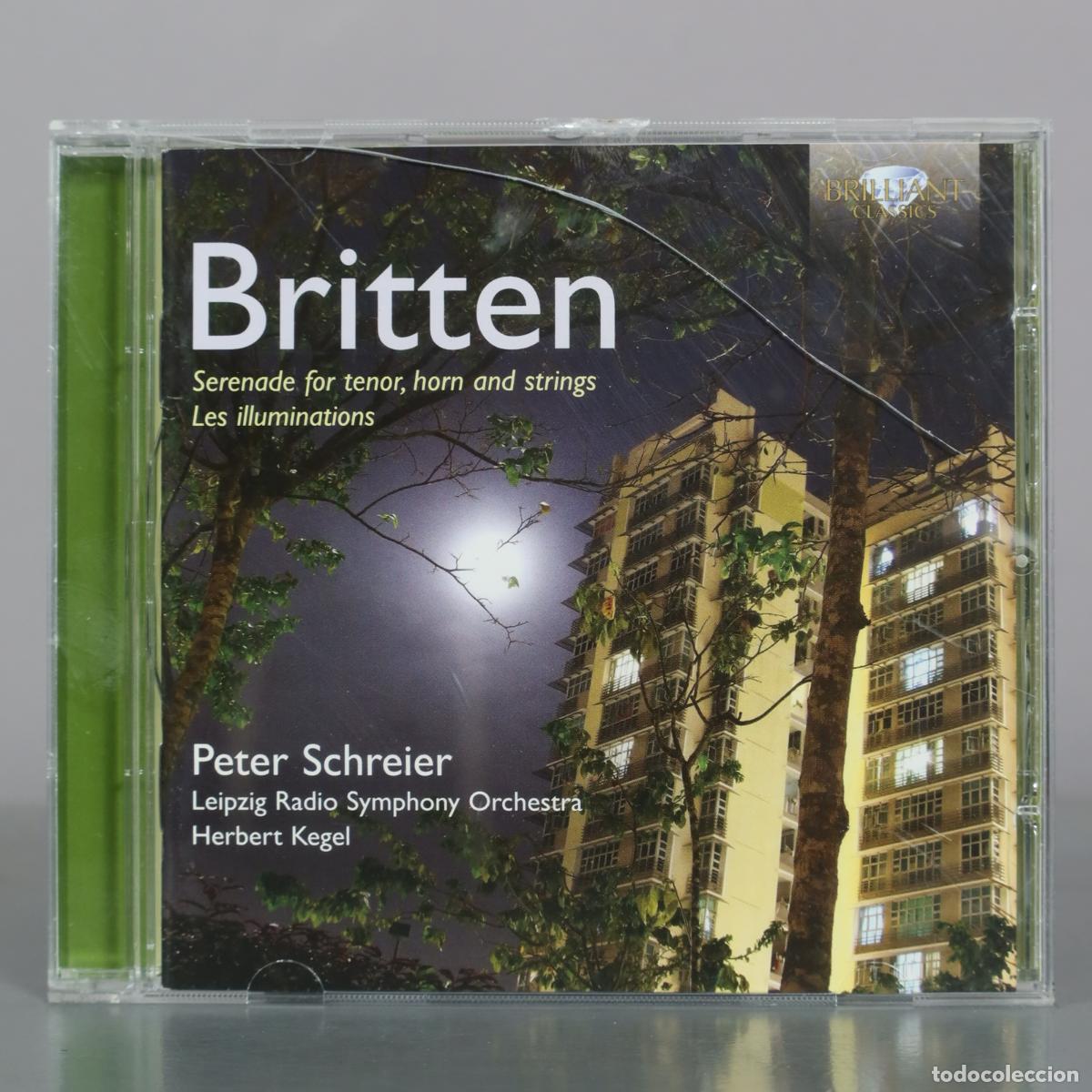 CDs de m&uacute;sica: CD. Britten - Serenade for tenor, horn and strings - Les illuminations - Peter Schreier, Leipzig