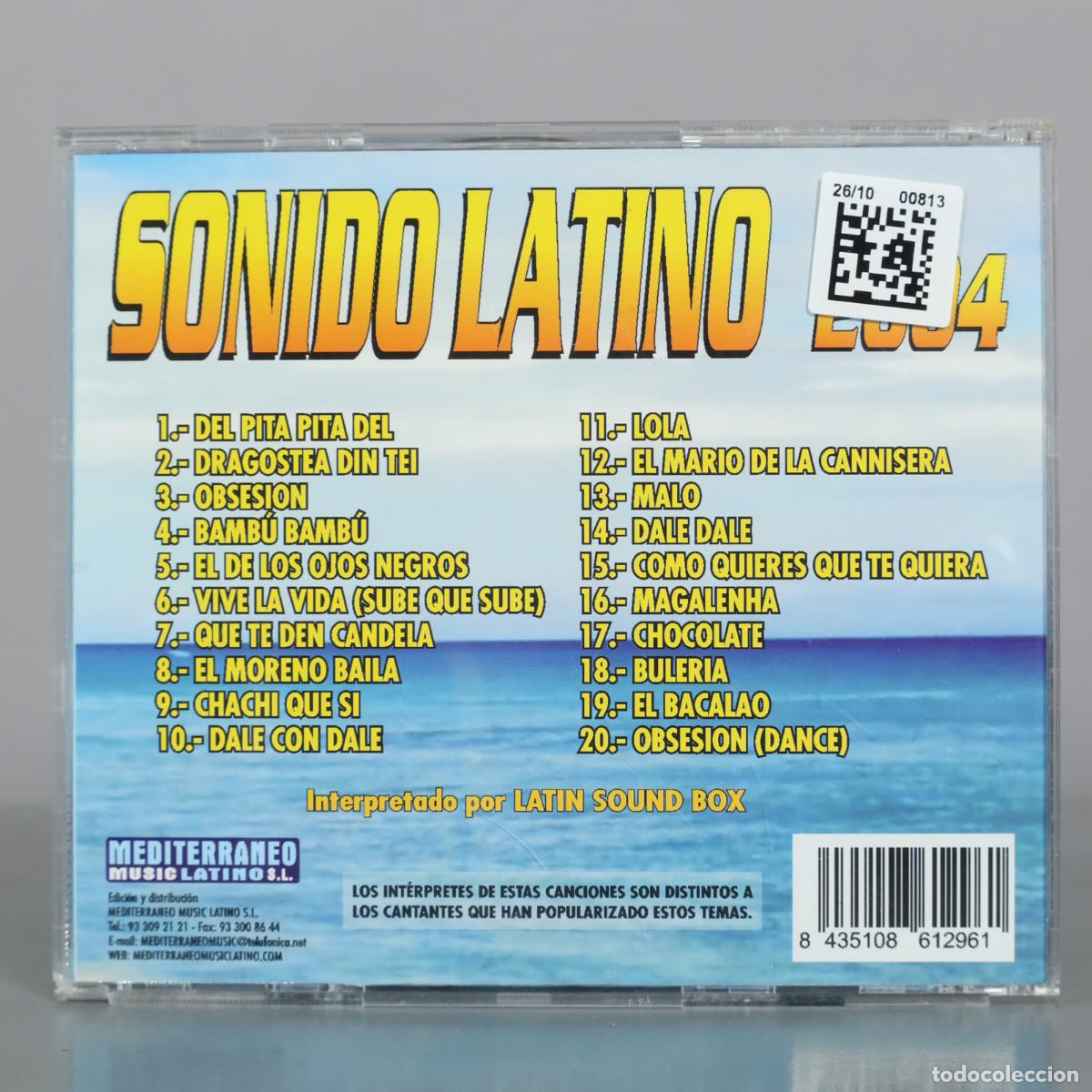 CDs de m&uacute;sica: CD. Sonido Latino - 2004 - Foto 2