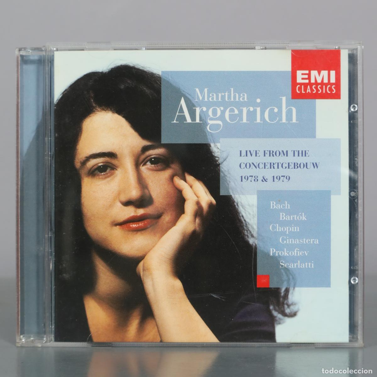 CDs de m&uacute;sica: CD. Live From The Concertgebouw 1978 & 1979 - Martha Argerich - Bach, Bart&oacute;k, Chopin, Ginastera,