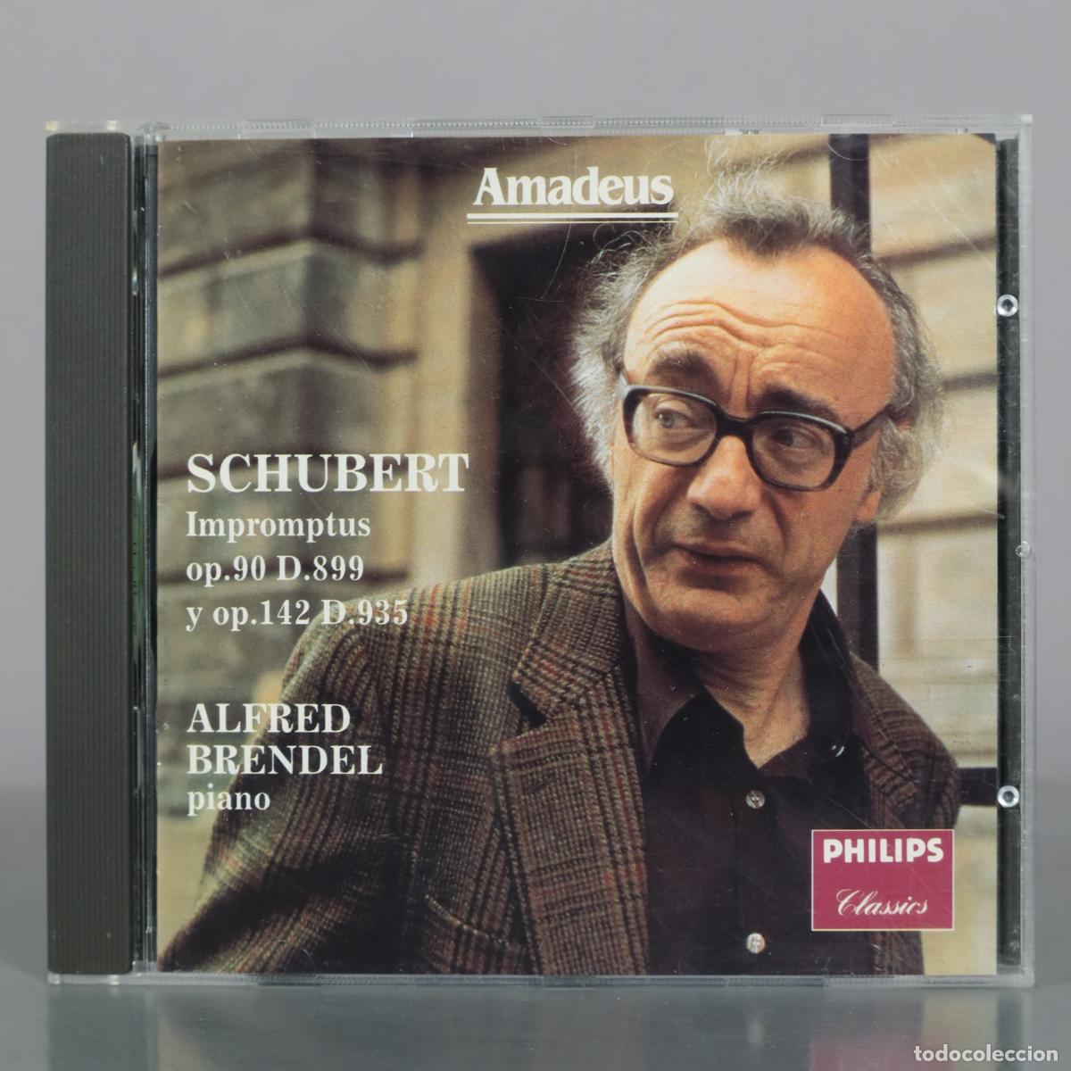 CDs de m&uacute;sica: CD. Schubert - Impromptus op.90 D.899 y op.142 D.935 - Alfred Brendel