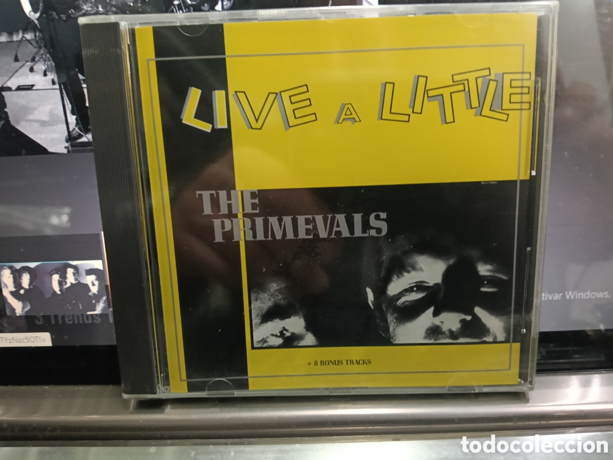 CDs de m&uacute;sica: The primevals CD live a little + 8 bonus tracks Francia 1987 precintado