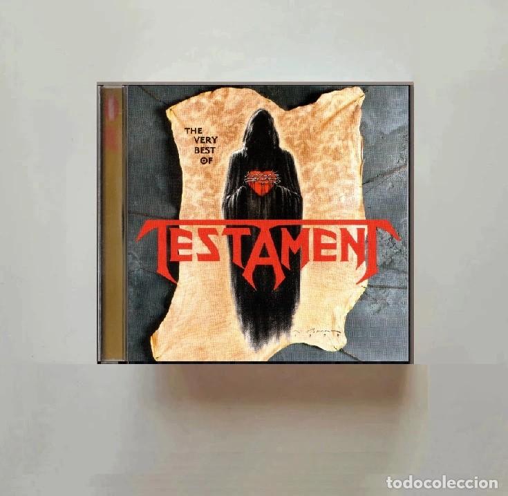 CDs de m&uacute;sica: TESTAMENT. THE VERY BEST OF. CD.