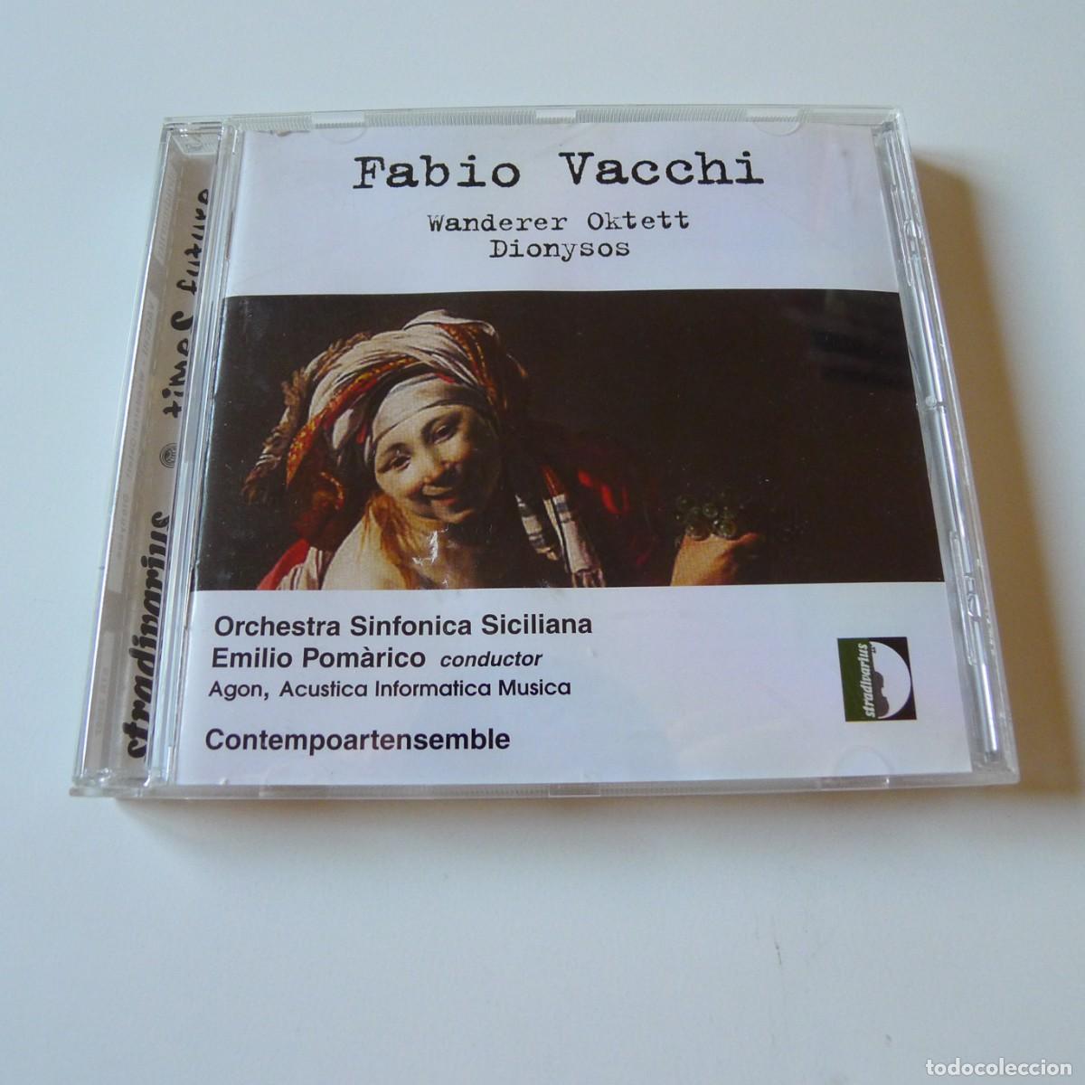 CDs de m&uacute;sica: Fabio Vacchi, Orch. Sinfoncai Siciliana, Emilio Pom&aacute;rico, Contempoartensemble &ndash; Wanderer Oktett CD