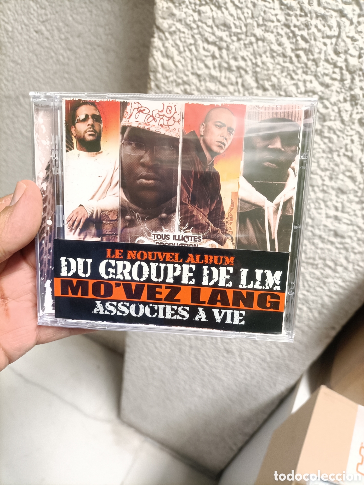 CDs de m&uacute;sica: CD,Mo vez Lang,Rap Franc&eacute;s ,, NUEVO Y PRECINTADO