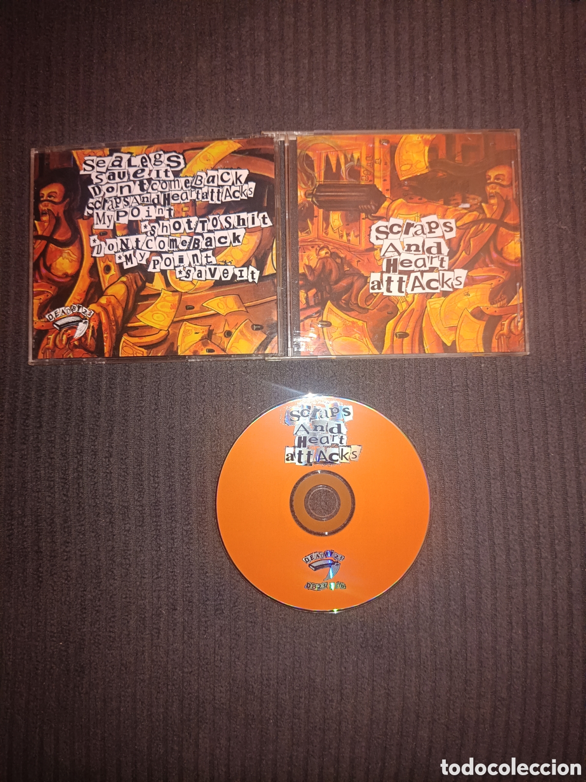 CDs de m&uacute;sica: Scraps And heart attacks cd (punk hardcore)