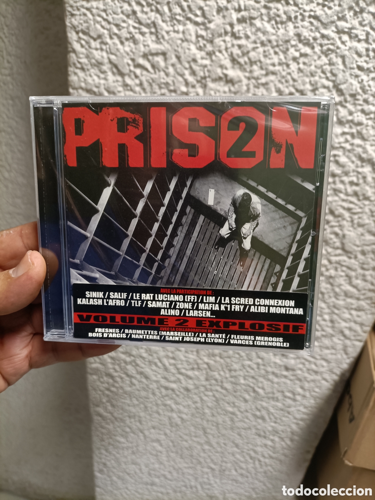 CDs de m&uacute;sica: CD,Prisi&oacute;n 2,Rap Franc&eacute;s, NUEVO Y PRECINTADO - Foto 1