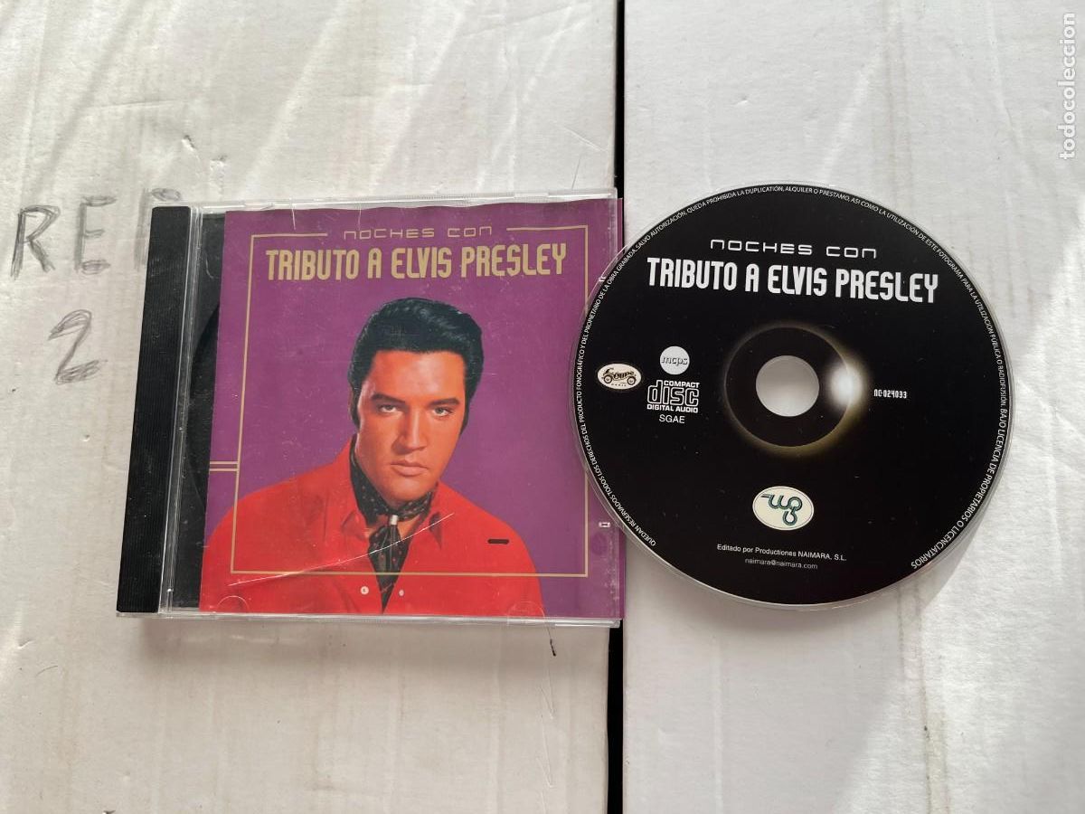 CDs de m&uacute;sica: TRIBUTO A ELVIS PRESLEY - CD MUSICA KREATEN