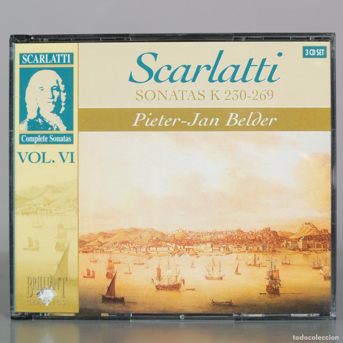 CDs de m&uacute;sica: CD. Scarlatti - Sonatas K 230-269 Vol. VI - Pieter-Jan Belder - Brilliant Classics