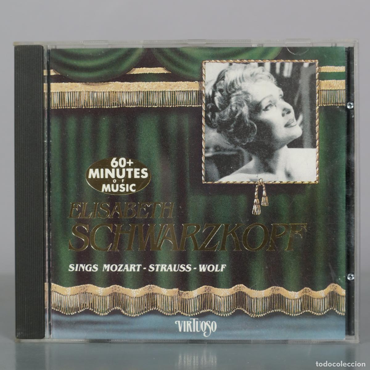 CDs de m&uacute;sica: CD. Elisabeth Schwarzkopf - Sings Mozart - Strauss - Wolf - Virtuoso