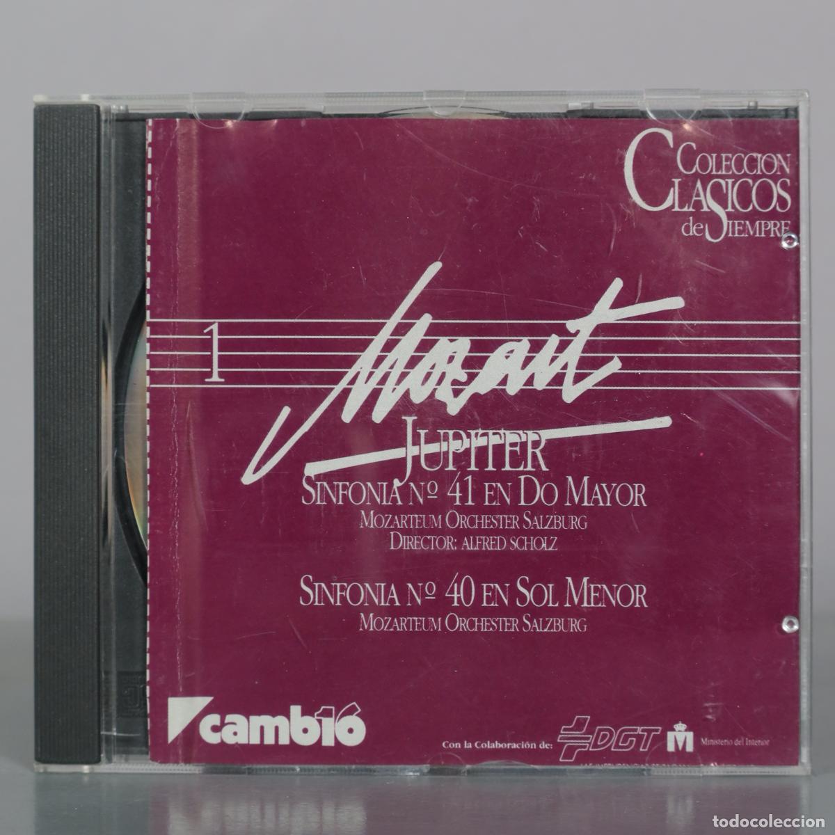 CDs de m&uacute;sica: CD. Mozart - Jupiter - Sinfon&iacute;a N&ordm; 41 en Do Mayor - Sinfon&iacute;a N&ordm; 40 en Sol Menor - Mozarteum