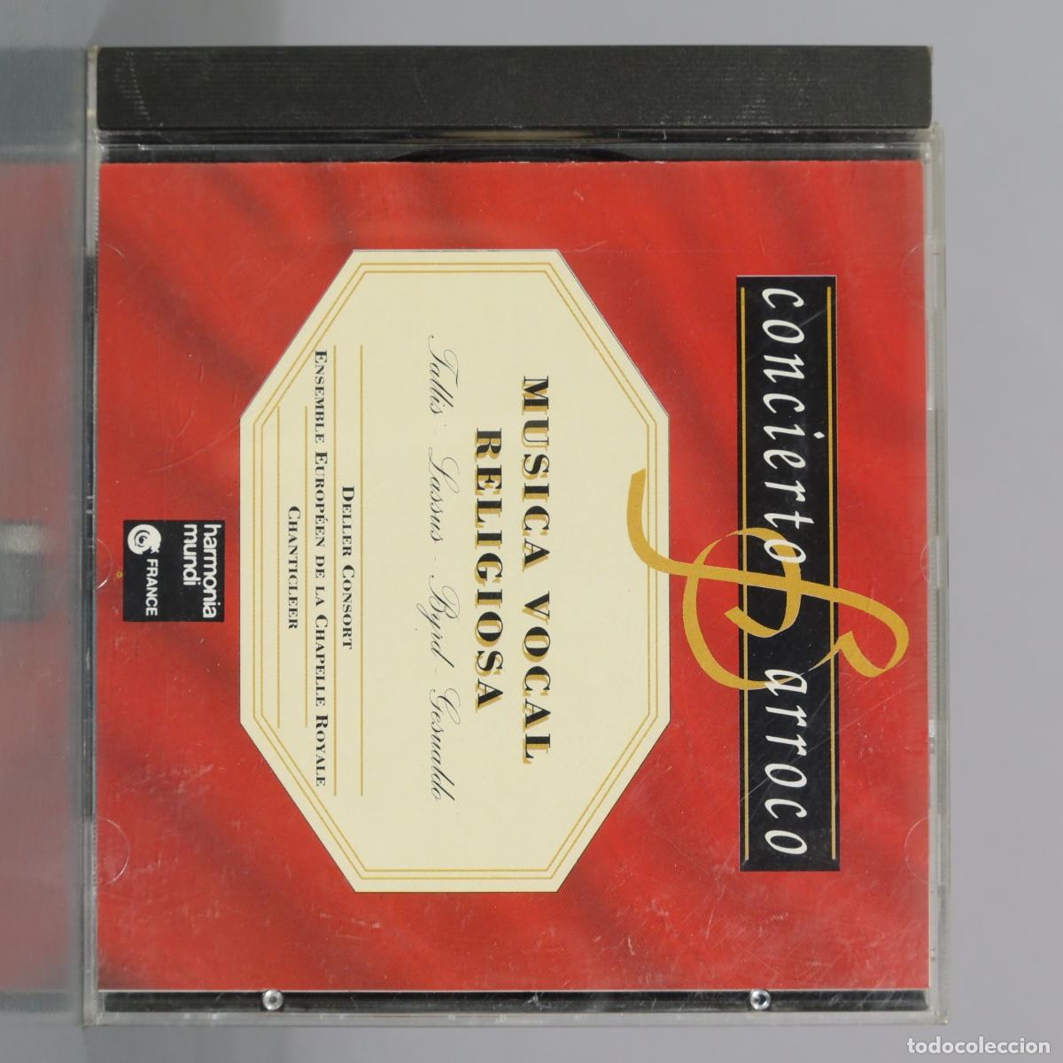 CDs de m&uacute;sica: CD. Musica Vocal Religiosa - Tallis - Lassus - Byrd - Gesualdo - Deller Consort - Ensemble Europeen