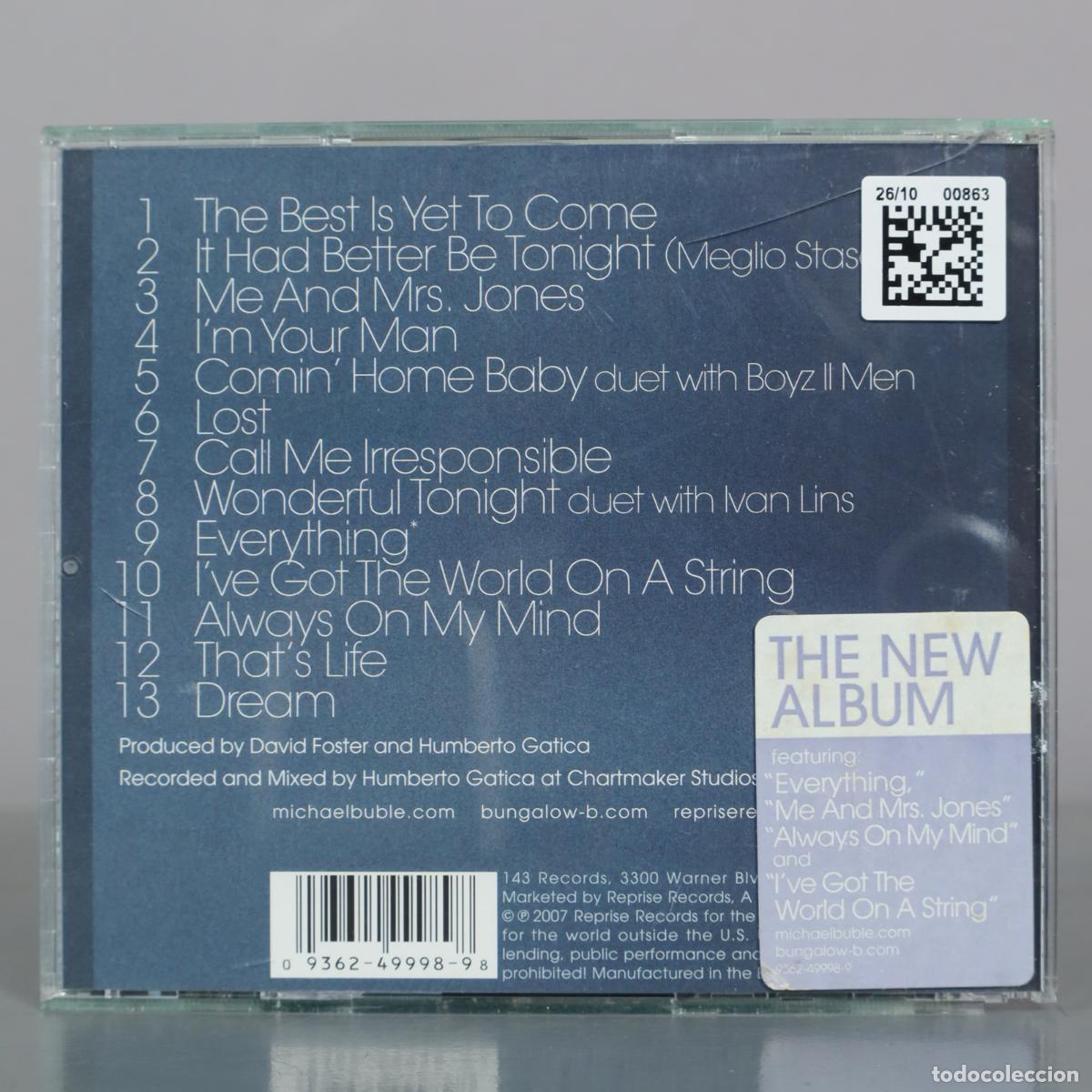 CDs de m&uacute;sica: CD. Michael Buble - Call Me Irresponsible - Foto 2