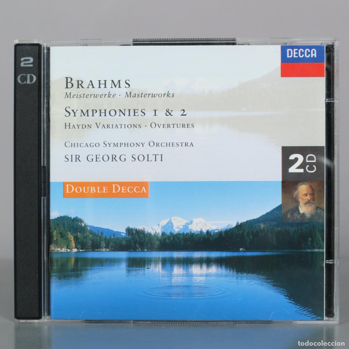 CDs de m&uacute;sica: CD. Brahms - Symphonies 1 & 2 - Haydn Variations - Overtures - Chicago Symphony Orchestra, Sir Georg