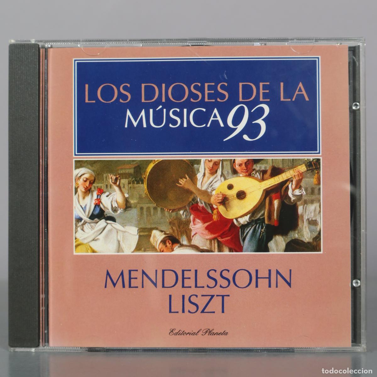 CDs de m&uacute;sica: CD. Los Dioses de la M&uacute;sica - Mendelssohn - Liszt - Editorial Planeta