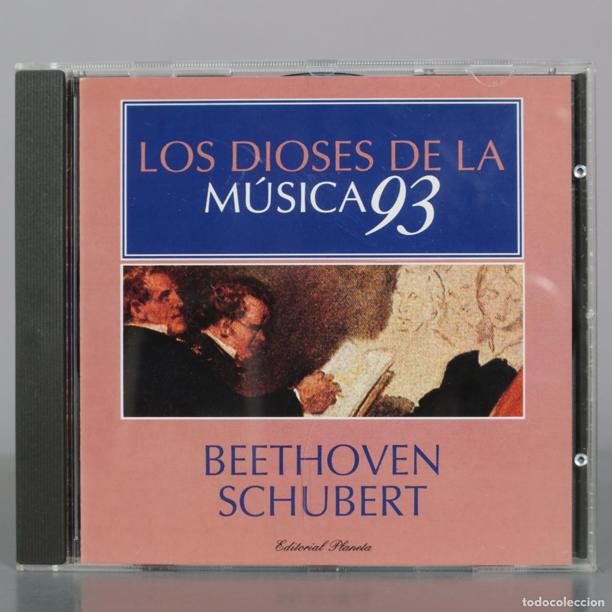 CDs de m&uacute;sica: CD. Los Dioses de la M&uacute;sica 93 - Beethoven - Schubert - Editorial Planeta