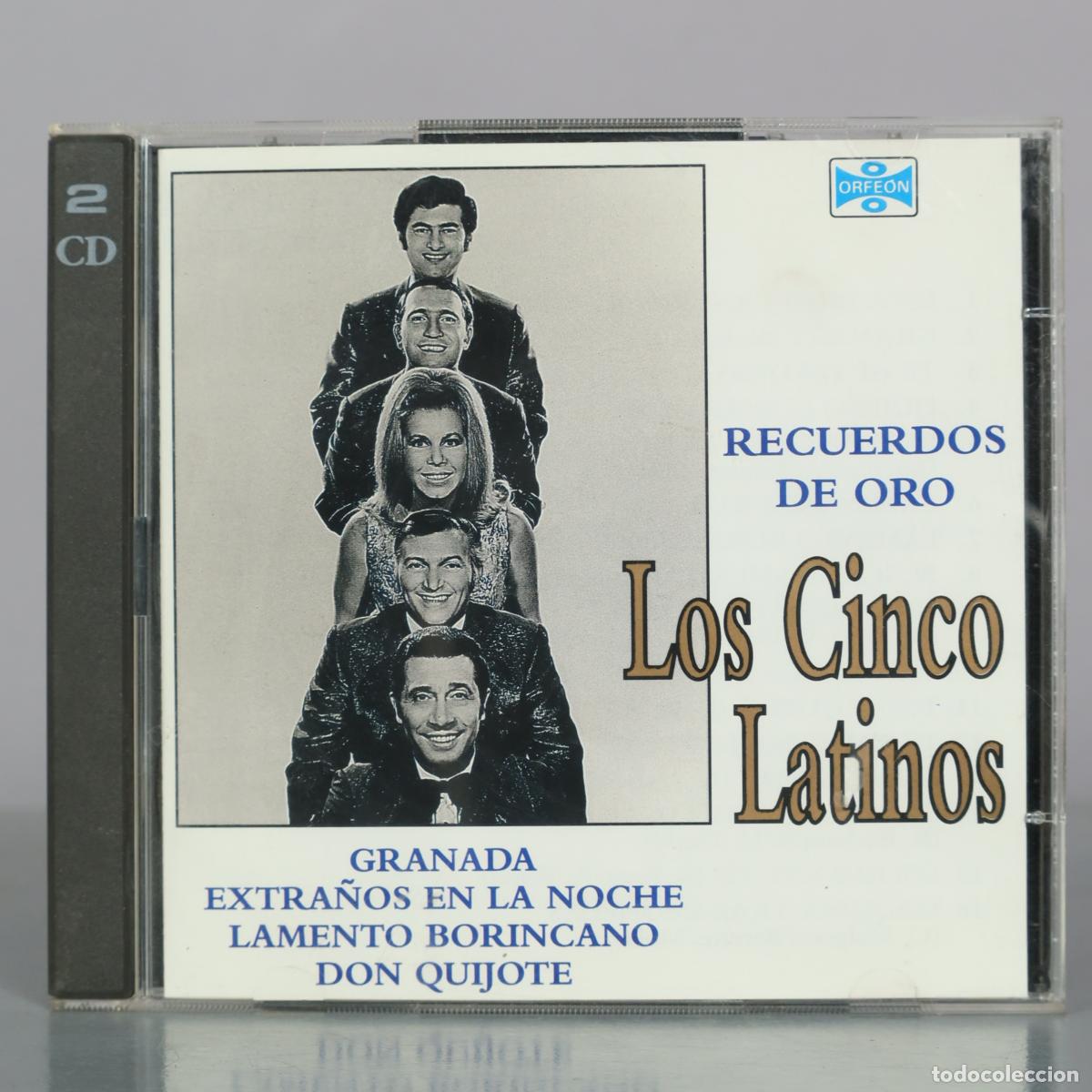 CDs de m&uacute;sica: CD. Recuerdos De Oro - Los Cinco Latinos - Orfeon