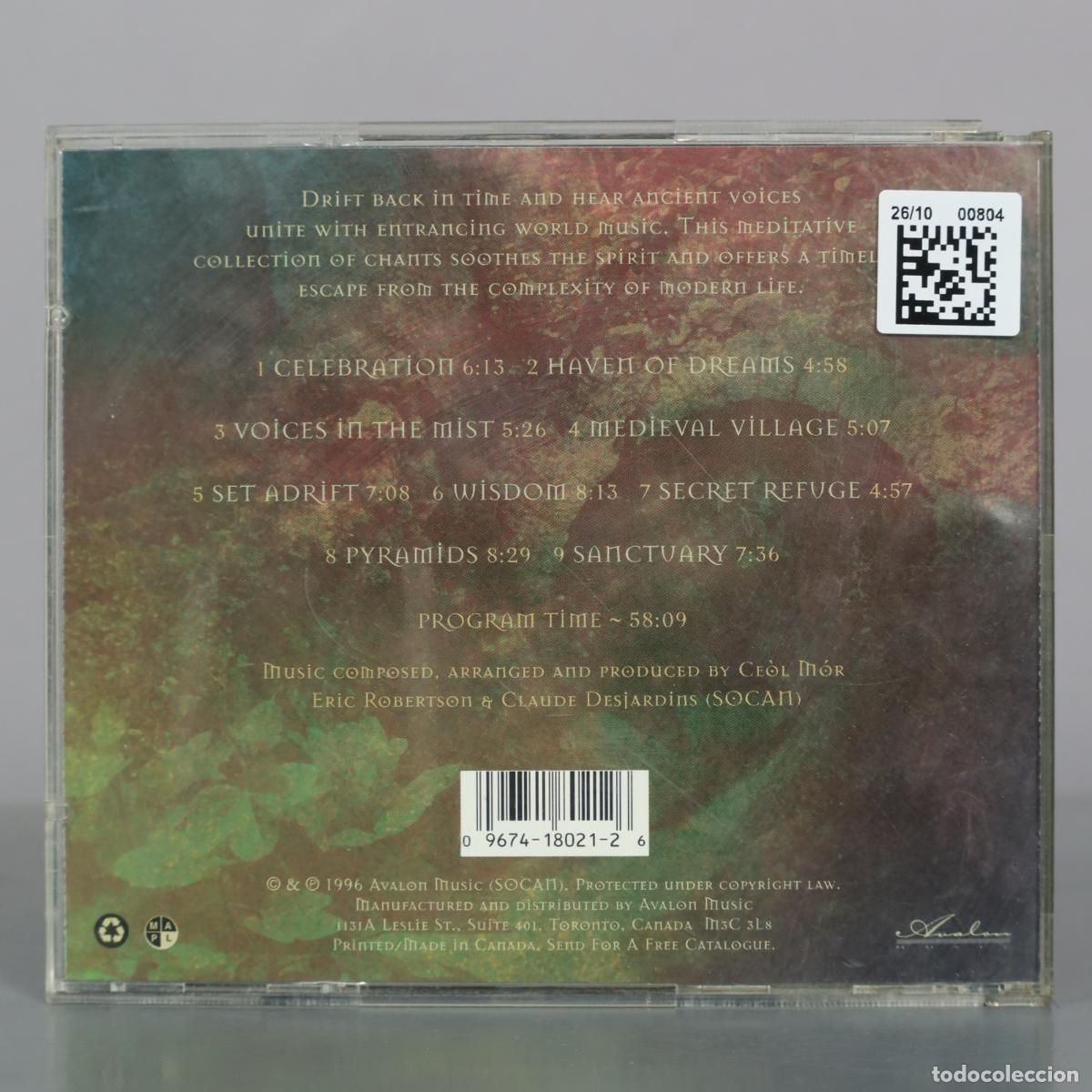 CDs de m&uacute;sica: CD. Sanctuary - Timeless Chants - Ce&ograve;l M&oacute;r - Foto 2