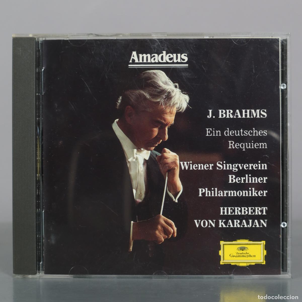 CDs de m&uacute;sica: CD. J. Brahms - Ein deutsches Requiem - Wiener Singverein - Berliner Philharmoniker - Herbert von