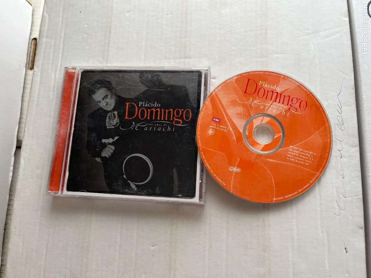 CDs de m&uacute;sica: PLACIDO DOMINGO 100 A&Ntilde;OS DE MARIACHI - CD MUSICA KREATEN